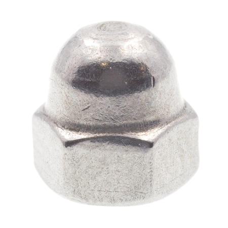 Cap Nut, M3-0.50, Stainless Steel, Plain, 10 PK